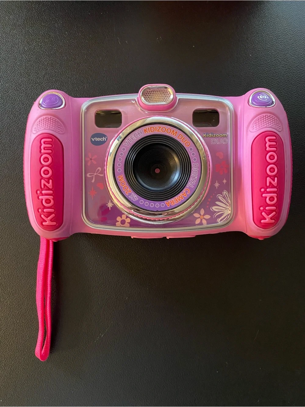 Vtech Kidizoom Duo Kids Digital Camera Games Videos & Selfie LCD Screen w/ Case